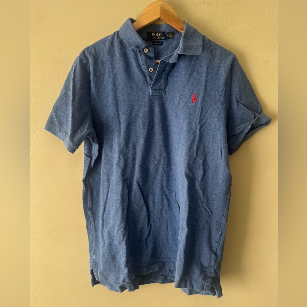 Ralph Lauren Classic Blue Polo Shirt 548